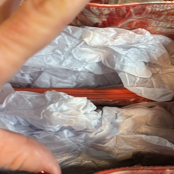 NWT Brahmin Fiora Flamingo SET tote and wallet - Picture 3 of 10